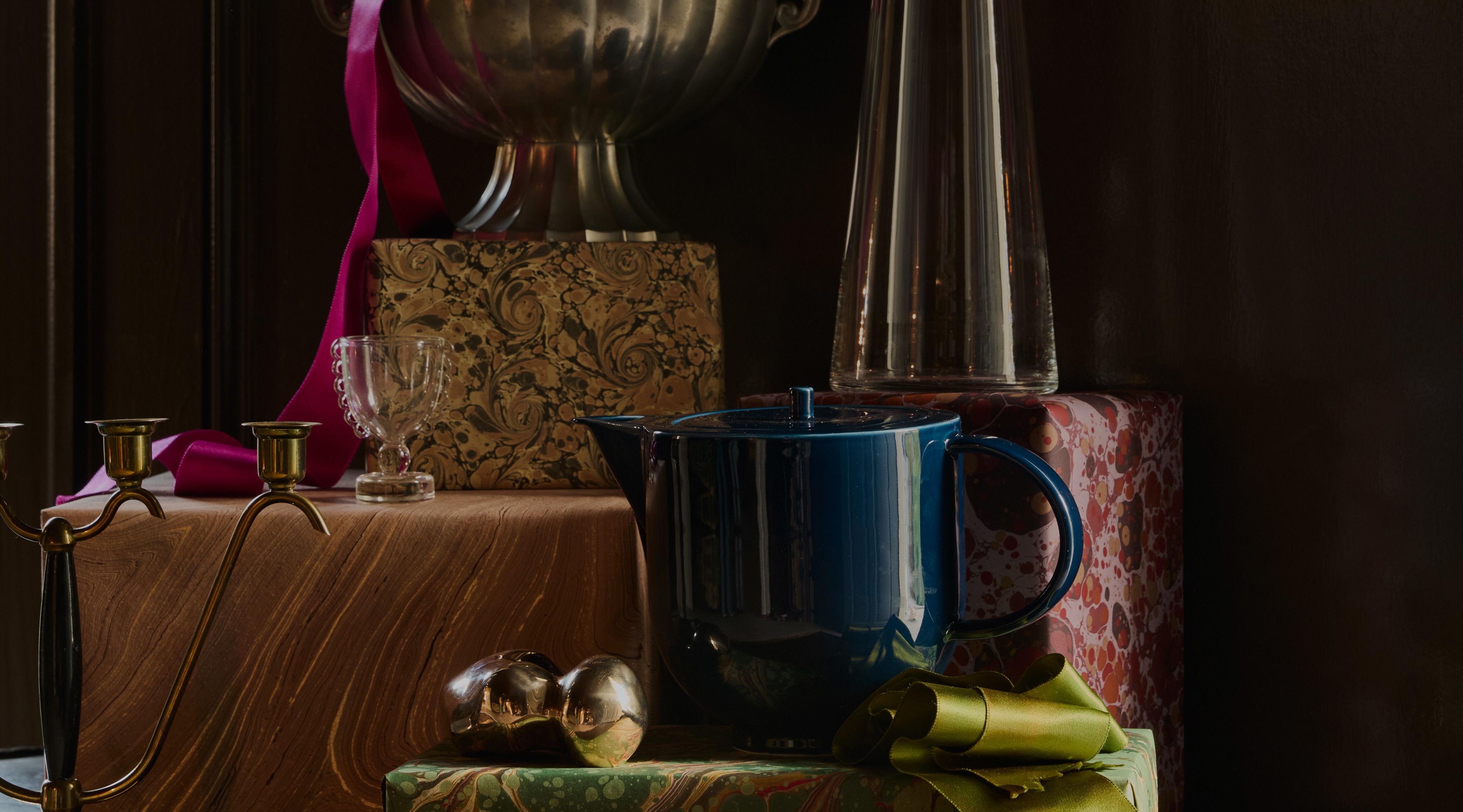 a table topped with lots of different types of items