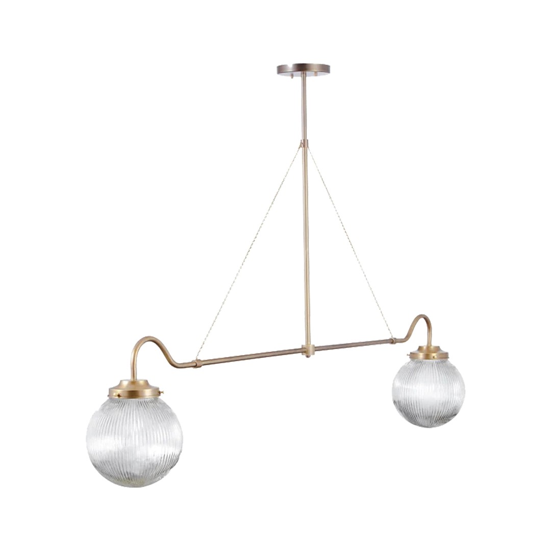 The image of an Lucent Lightshop Hayden 2 Globe Chandelier product