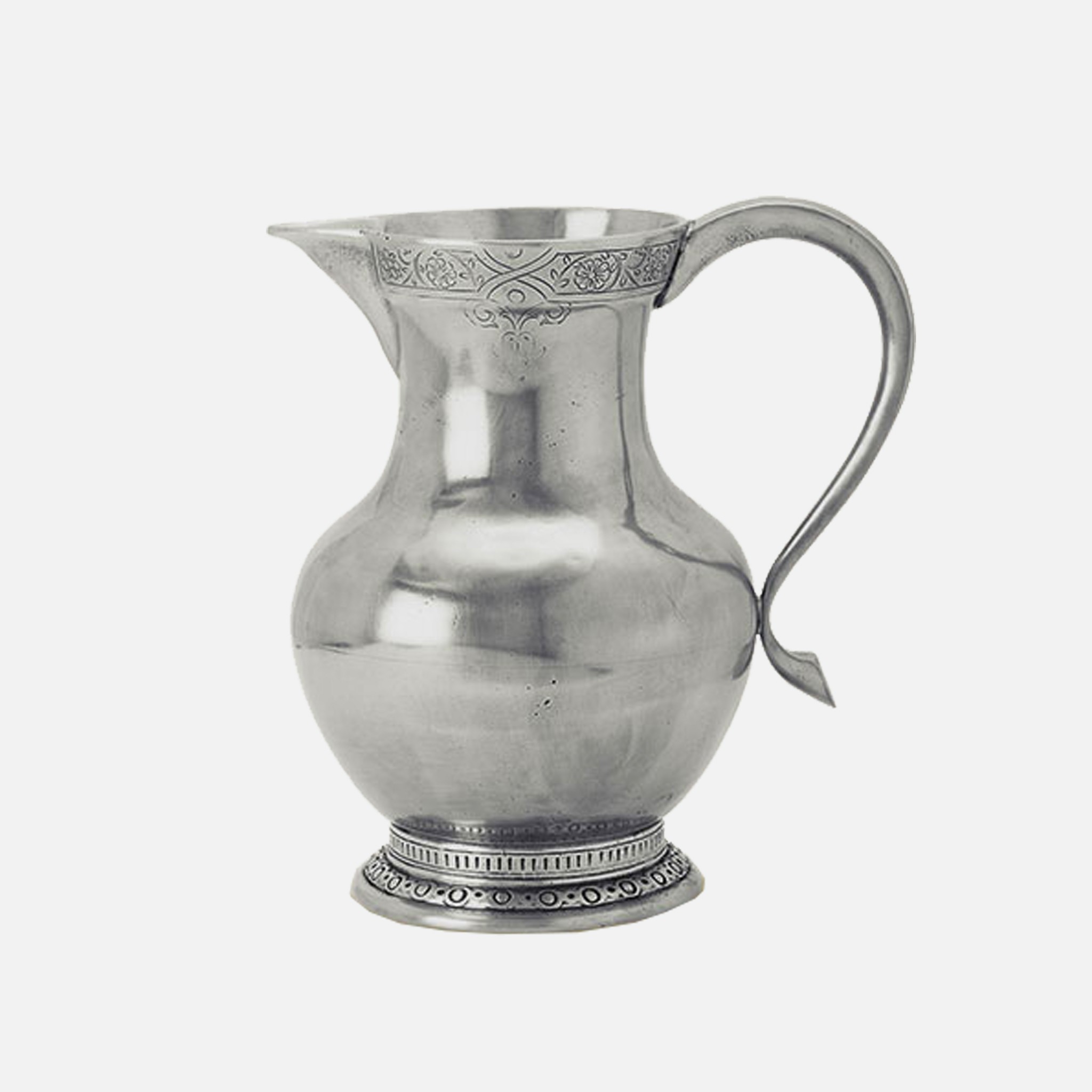The image of an Match Pewter Engraved Pitcher product