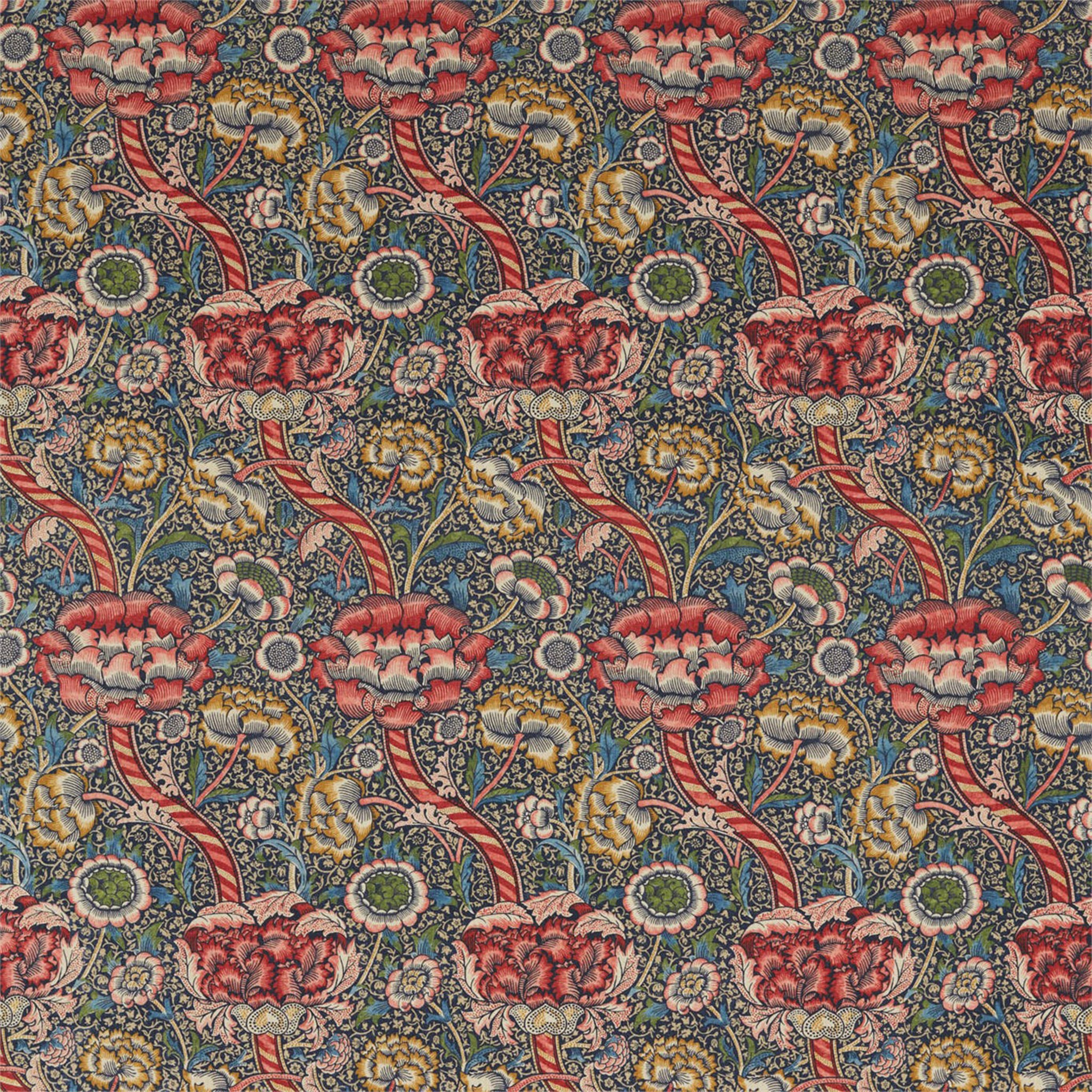 a close up of a red, green, and blue pattern