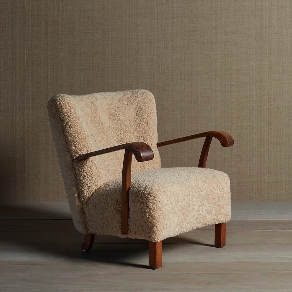 The image of an Danish Sheepskin Armchair product