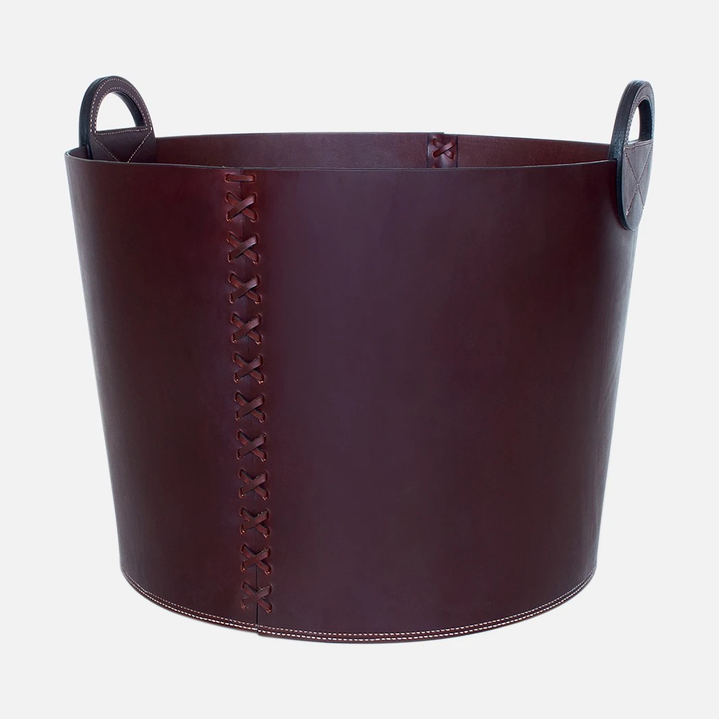 The image of an Leather Bushel Basket product