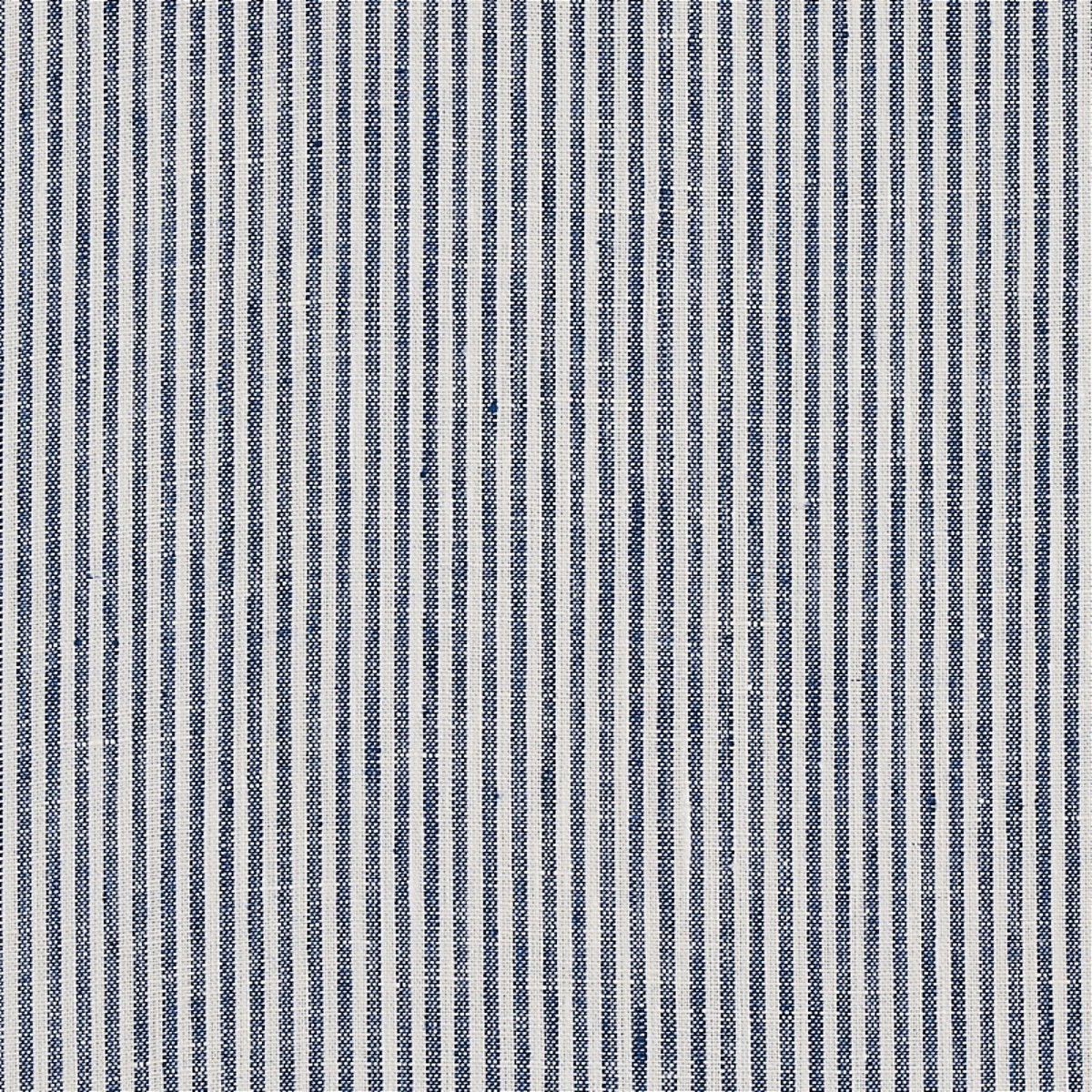 a blue and white striped fabric