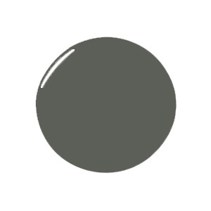 a dark gray color with a white background