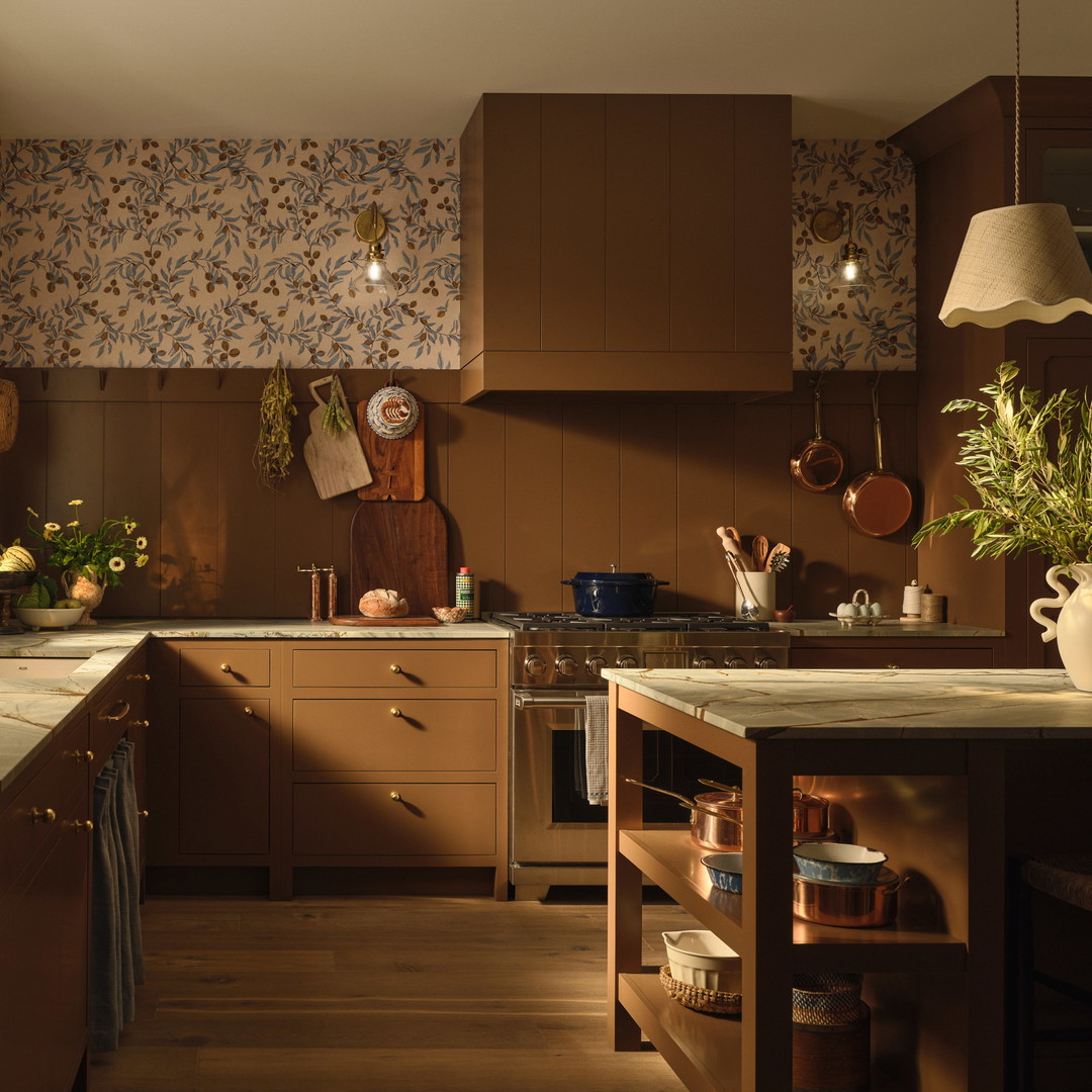 a kitchen filled with lots of counter top space