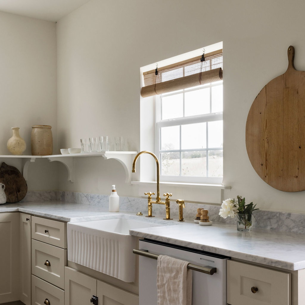 a kitchen with a sink, dishwasher and a window