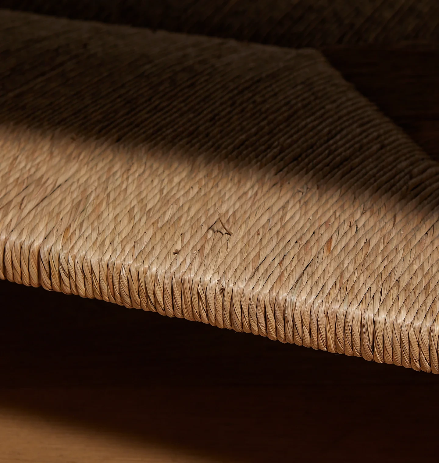 a close up of a table with a wooden surface