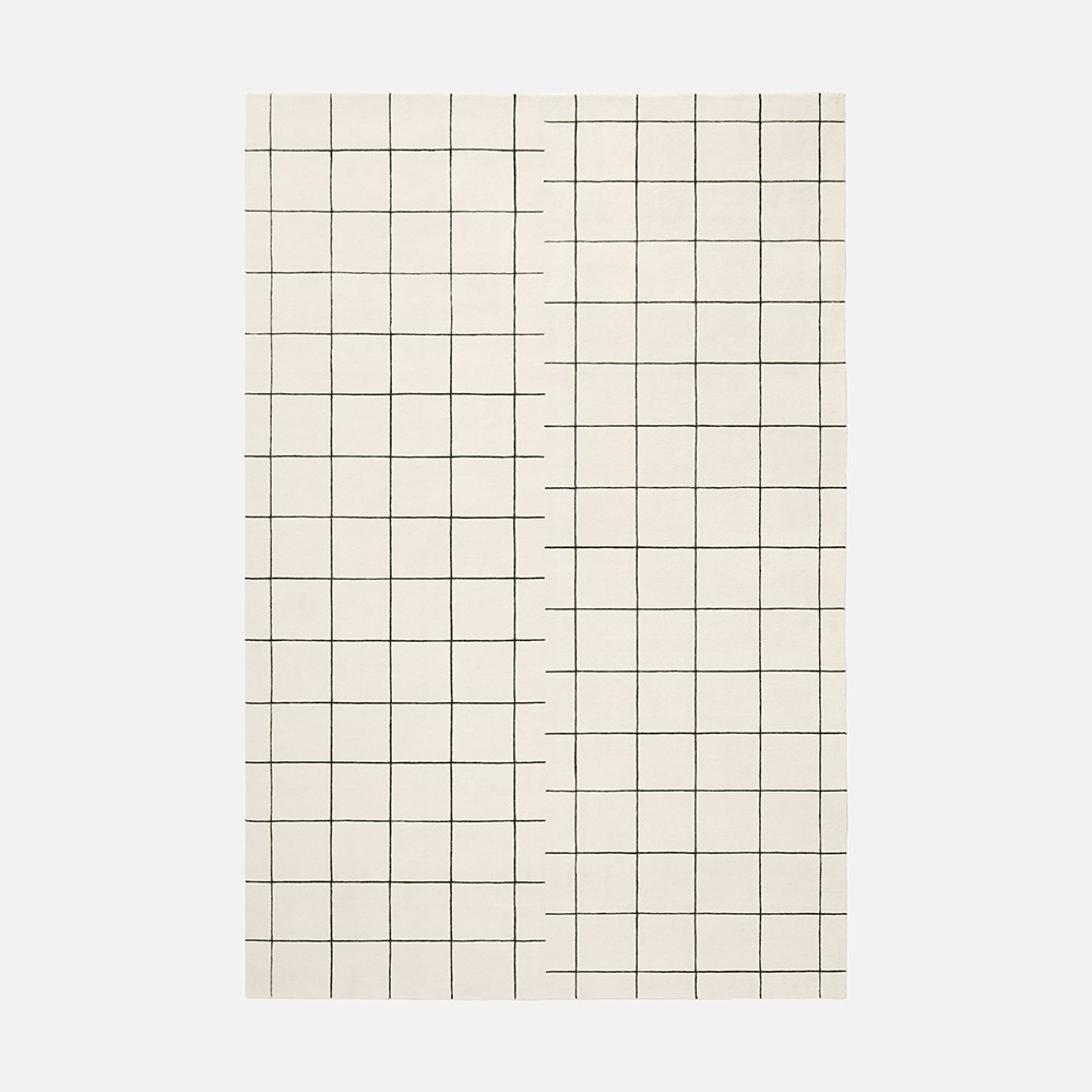 a piece of paper with a grid pattern on it