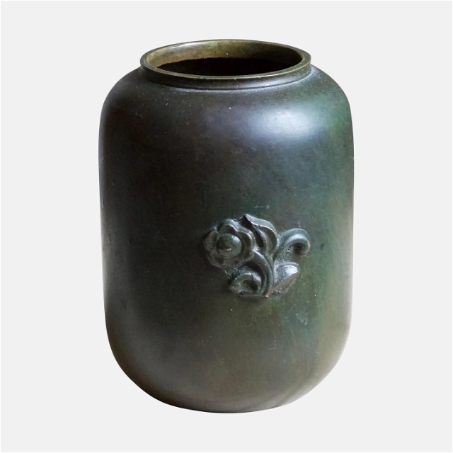 Small Bronze GAB Vase