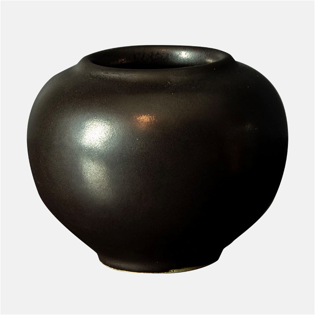 Jan Bontjes van Beek Round Stoneware Vase