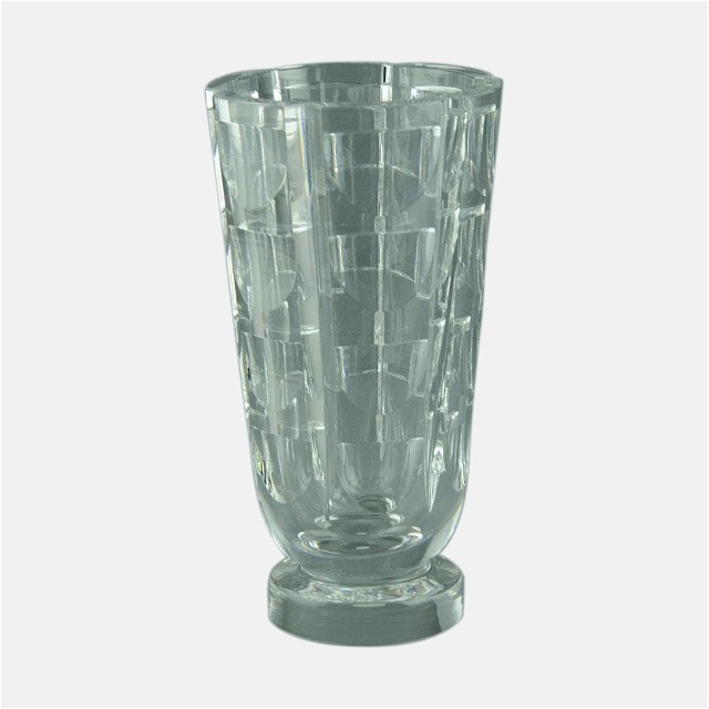 Simon Gate Faceted Glass Vase
