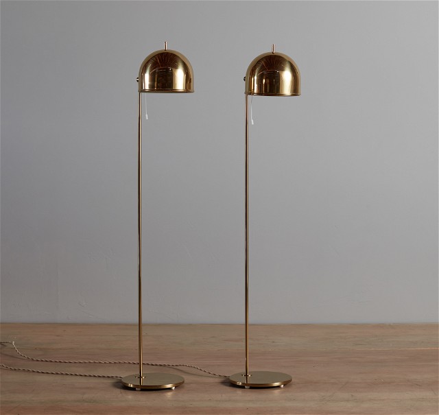 Eje Ahlgren Brass Floor Lamp