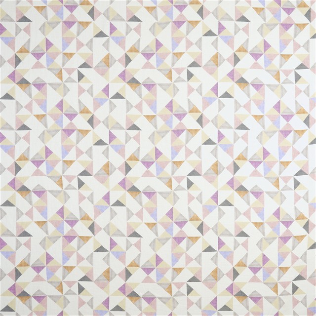 a painting with a lot of triangles on it