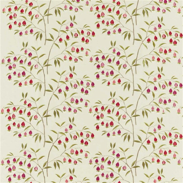 a wallpaper with flowers and leaves on it