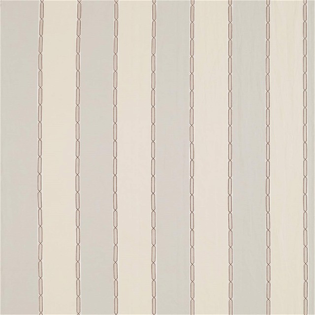 a white and beige striped wallpaper
