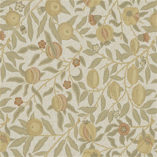 a floral wallpaper with leaves and flowers