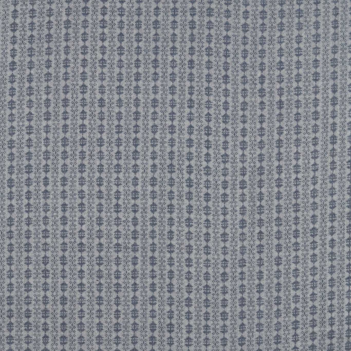 a close up of a blue and white wallpaper