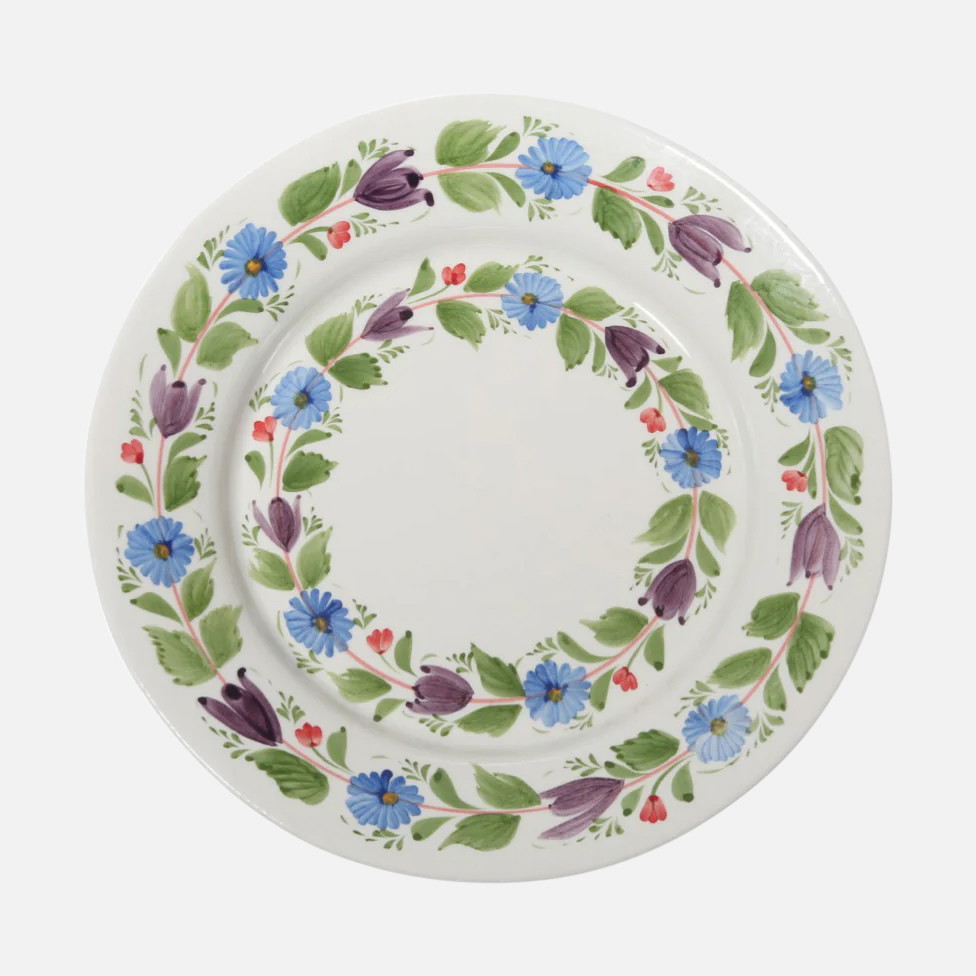 Cobalt Lace Dinner Plate – Carolina Irving and Daughters