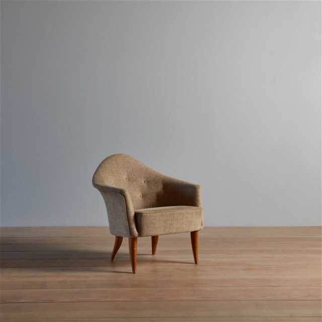 a chair sitting on top of a wooden floor