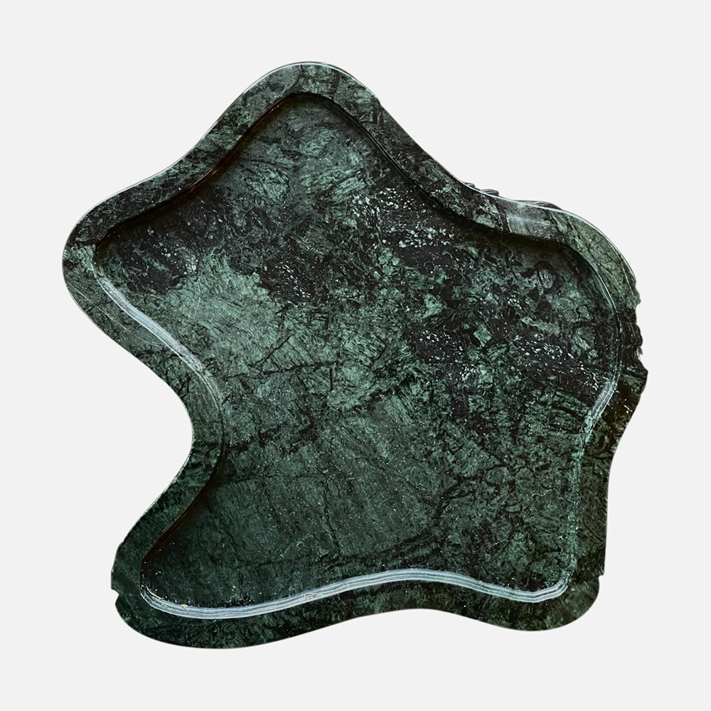 The Flo Tray by Anastasio Home, Emerald