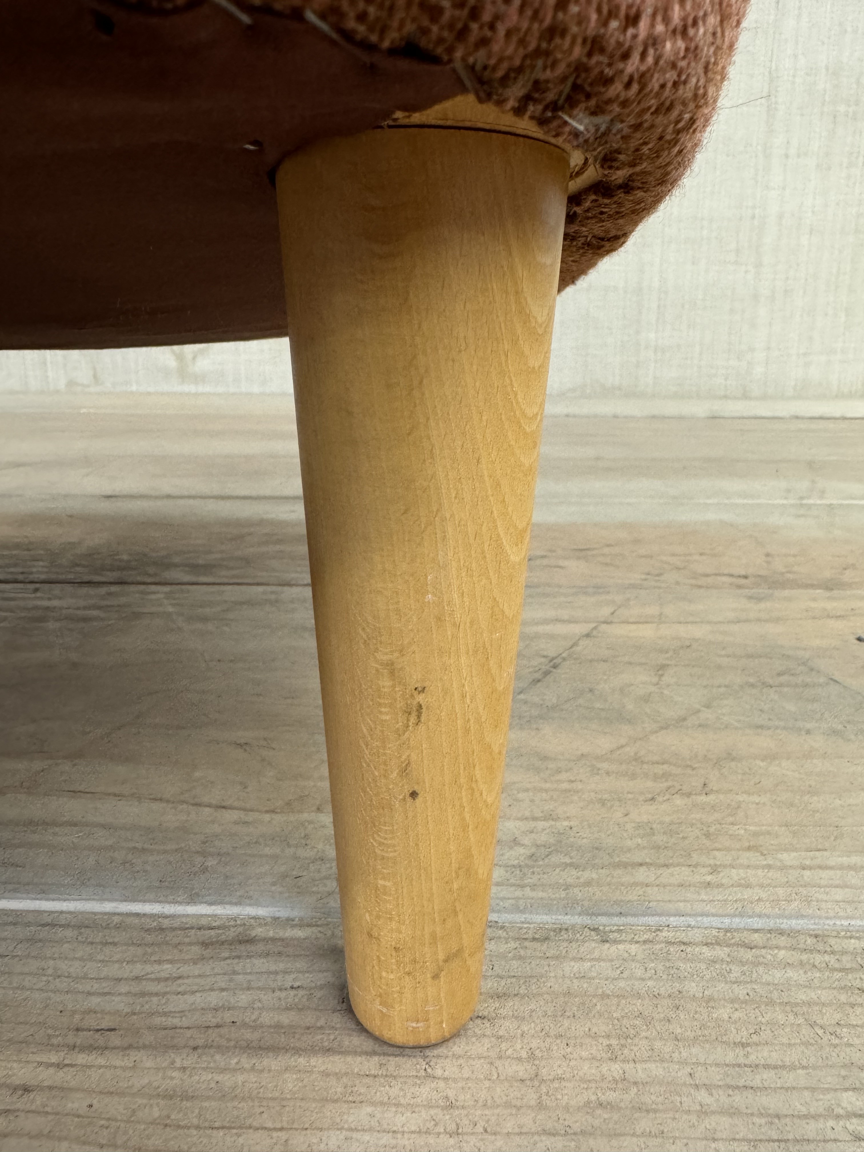 a close up of a wooden floor with a cat on it