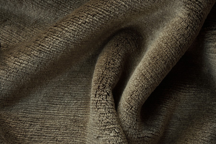 a close up view of a brown fabric