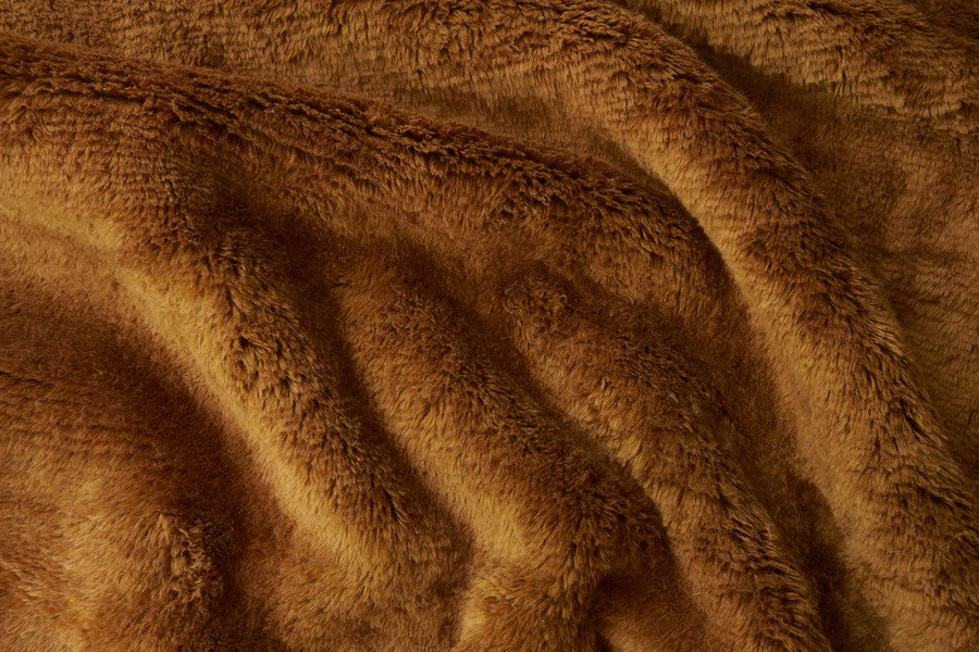 a close up of a brown fur texture