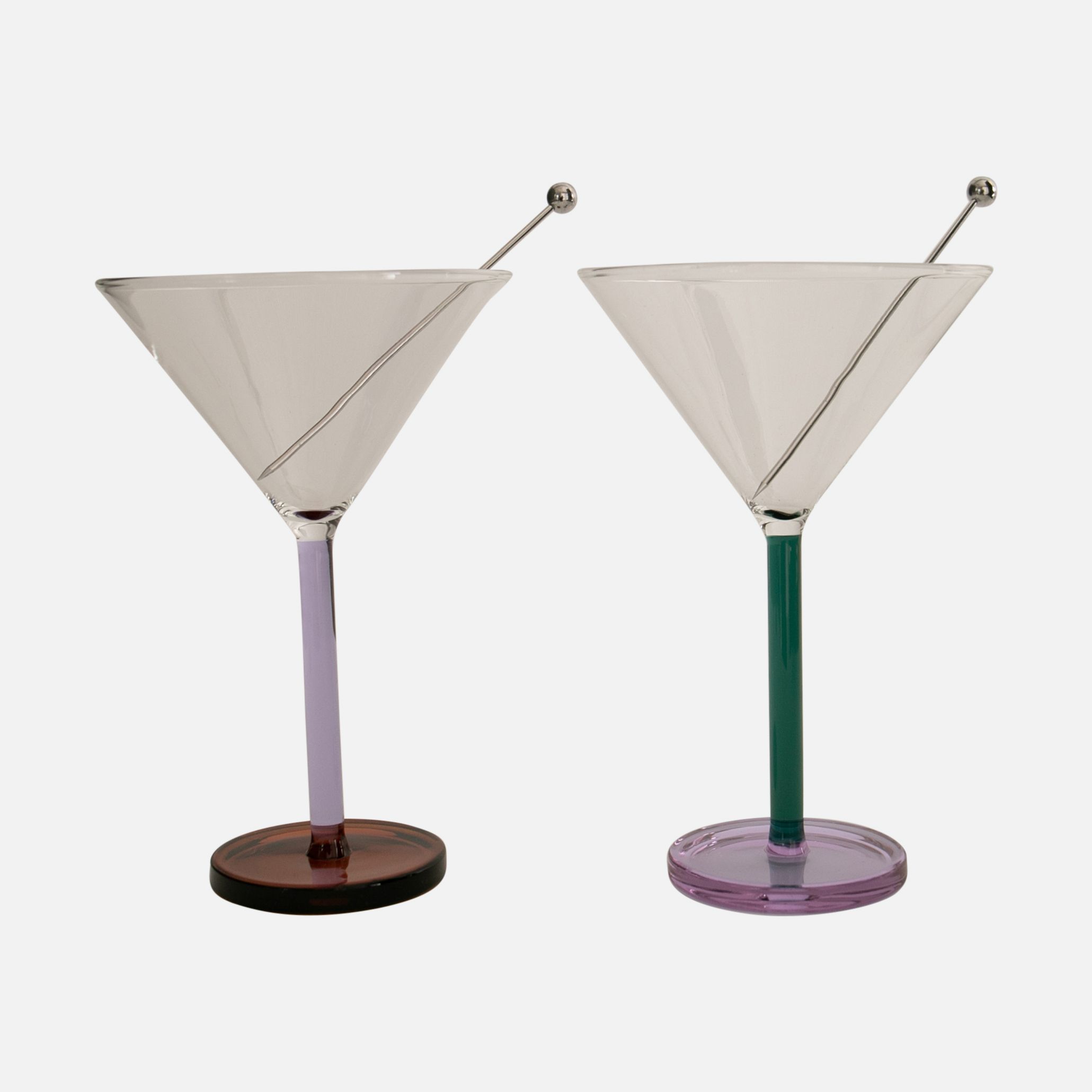Piano Cocktail Glasses by Sophie Lou Jacobsen, Birdland